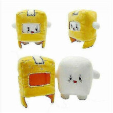 (BOXY) Lankybox Boxy + Foxy + Rocky Plush Soft Stuffed Toy Kid Plushie Doll_y High Quality