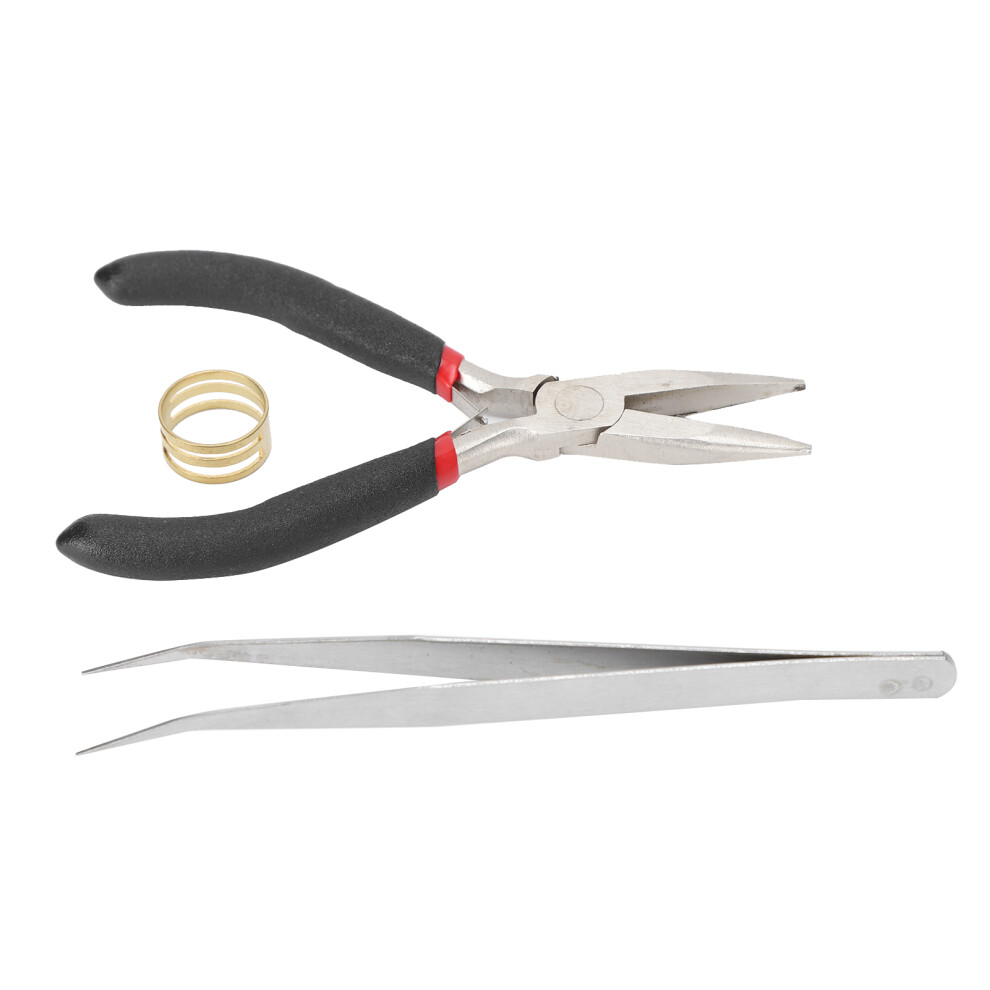 Jewelry Making Tool Kit with Pliers, Jump Rings & Clasp, Alloy-image-OPC-PMTS59B-NEW