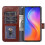 (Brown) For Infinix Note 12 Pro 4G Zipper Bag Leather Phone Case 4