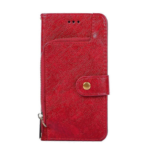 (Red) For Infinix Note 12 Pro 4G Zipper Bag Leather Phone Case 2