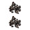 2Stk Vulkangestein Ornamente Aquarium Steine 7
