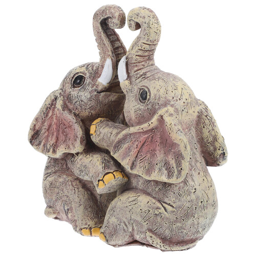 8 Elefant Statue Harzfigur Valentinstagsgeschenk 2