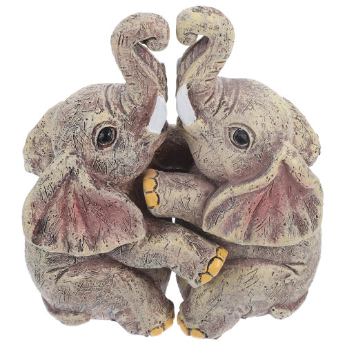 8 Elefant Statue Harzfigur Valentinstagsgeschenk 1