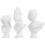 6 Gipsbüsten Figuren Fotoprop 1
