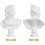 6 Gipsbüsten Figuren Fotoprop 8