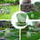 Garten Hohlkammerplatte Außen Kunststoff 10