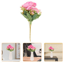 3 Sträuße Rose Pfingstrosen Tischdekoration