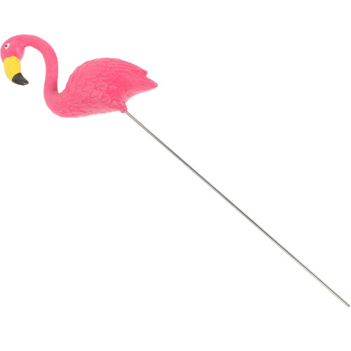 4 . topfpflanze, flamingo harz, garten außen 1