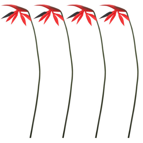 16 Künstliche Tropische Blumen