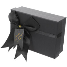 4Stk Quadratische Papierbox Mit Schleife Für Plätzchen Und Geschenke