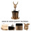3 Aschenbecher Tischstehend Stiftehalter 9
