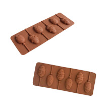 3D Lutscher Diy Schokoladeneier Silikonform Für Mousse Eier