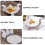 2er Set Keramik Tablett Hasen Design Wohnaccessoire 9