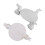 2er Set Keramik Tablett Hasen Design Wohnaccessoire 5