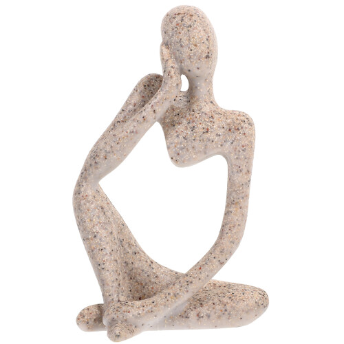 2 Thinker Statue Harzkunst Skulptur