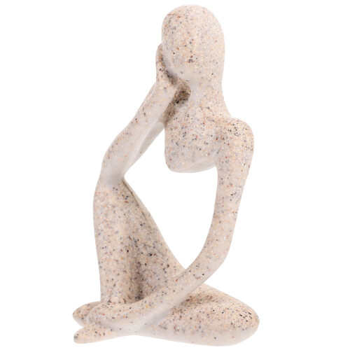 2 Thinker Statue Harzkunst Skulptur 1