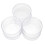 Round Plastic Wedding Candy Box 8x3cm Jewelry Storage Packaging 1