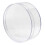 Round Plastic Wedding Candy Box 8x3cm Jewelry Storage Packaging 10
