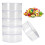 Round Plastic Wedding Candy Box 8x3cm Jewelry Storage Packaging 15