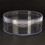 Round Plastic Wedding Candy Box 8x3cm Jewelry Storage Packaging 5