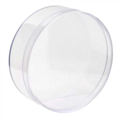 Round Plastic Wedding Candy Box 8x3cm Jewelry Storage Packaging 2