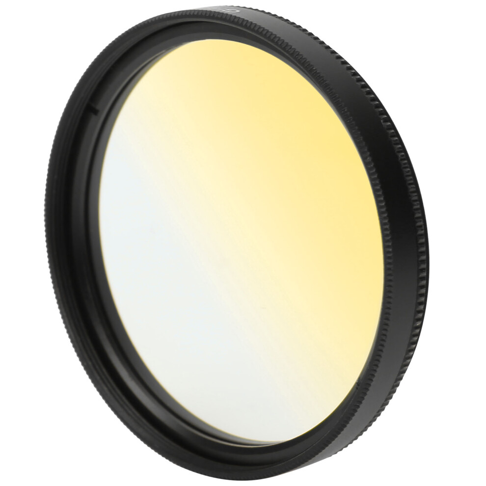 52Mm Dslr Gradient Filter For Camera Lens, Lightweight 31G Yellow 5061359465860
