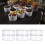 Round Plastic Wedding Candy Box 8x3cm Jewelry Storage Packaging 14