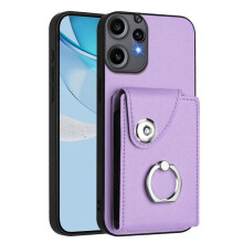 (For Nothing CMF Phone 2 Pro, Purple) Organ Card Bag Ring Holder Phone Case
