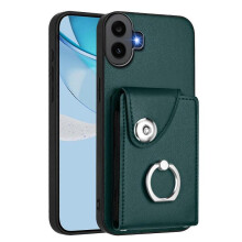 (For Nothing CMF Phone 1, Green) Organ Card Bag Ring Holder Phone Case