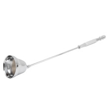 Edelstahl-Kerzenlöscher mit langem Griff - Silber, 20 cm