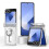 (Transparent) Folding Central Axis Card Bag Phone Case with Ring 1