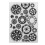 4Pcs Plastic Embossing Template for DIY Card Making and Scrapbooking 12