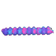 (Purple) 3d Fidget Sucker Suction Cup Toys Reliver Stress Funny Toys Caterpillar Adults Children Sensory Toys To Family Interactive Games High Quality