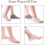 (2CM) Invisible Height Increase Insole Heel Lift 3
