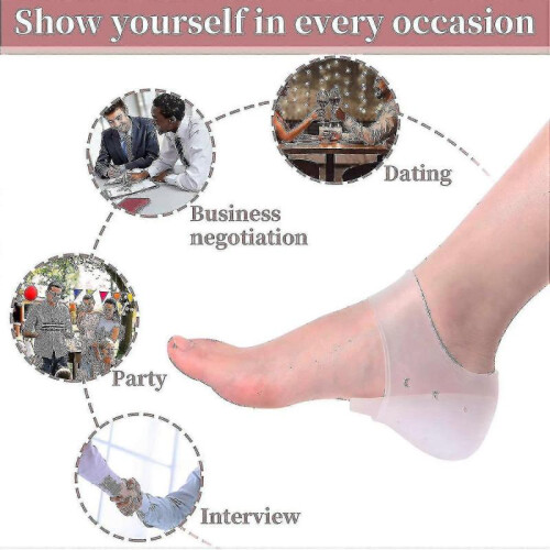 (2CM) Invisible Height Increase Insole Heel Lift 1