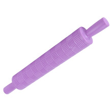 Food Grade Plastic Embossing Rolling Pin for Cookies & Pastries, 36.5x5cm