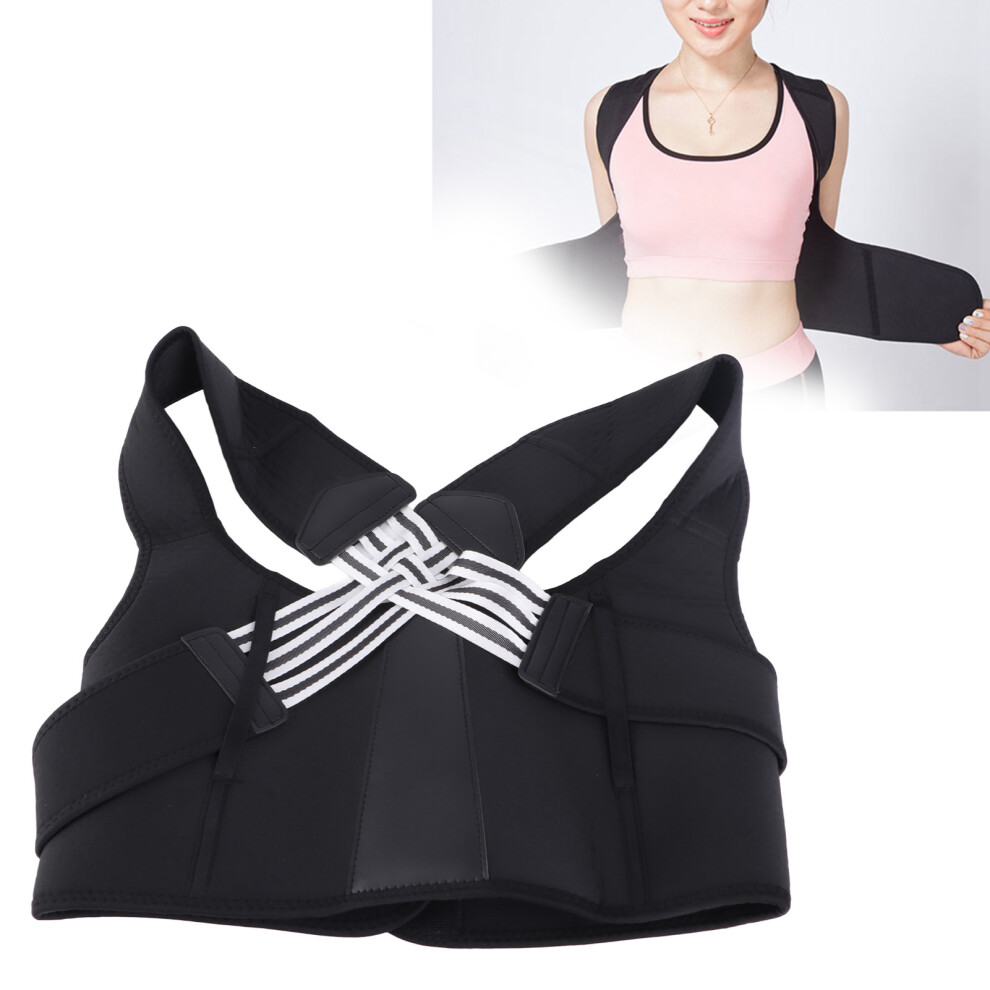 Back Posture Correction Belt for Men Women Breathable Elastic Support Size L