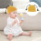 Braid Baby Wintermuts Gebreide Pruik Peuters Pasgeboren Accessoire 7