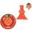 Dekorativer Cupcake- Kuchen Dessert Tablett Multi 1 Set 8