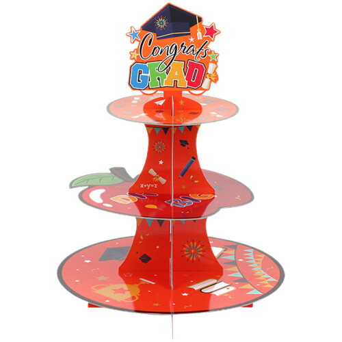 Dekorativer Cupcake- Kuchen Dessert Tablett Multi 1 Set 2
