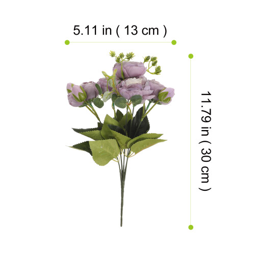 Pfingstrose Simulation Blumenstrauß Künstliche Seidenblume 1