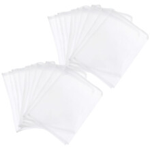 20St Aquarium Filterbeutel Feinmaschig Nylon Mit Reißverschluss