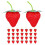 100 2,36 Zoll Erdbeeren Früchte 10