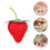 100 2,36 Zoll Erdbeeren Früchte 11