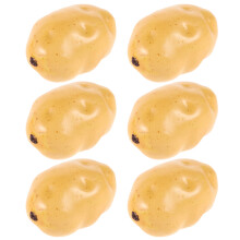 2er Pack Prop Food Lebensechte Gemüsemodelle Aus Kunststoff Kartoffeln