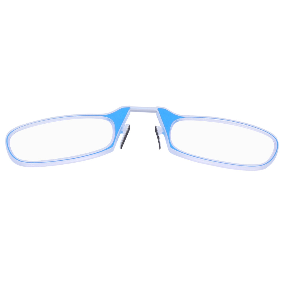 Blue/Light Blocking Armless Reading Glasses For Elderly, Unisex, +2.00,