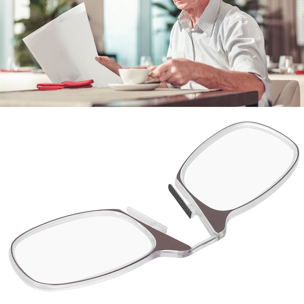 Blue/Light/Brown Blocking Armless Reading Glasses For Elderly +100