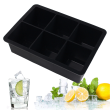 Grand bac à glaçons pour cocktails, bac à glaçons polyvalent en silicone réutilisable sans BPA, parfait pour le whisky, le café et autres