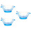 3St Saugschalen Set Mit Temperaturanzeigendem 7