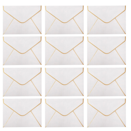 150 Witte Uitnodigingsenveloppen Set 1
